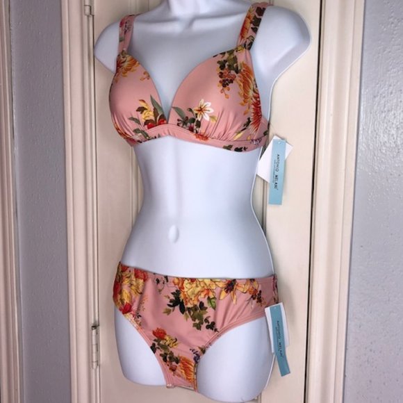 Antonio Melani Overjoyed Pink 2 Pc Swimsuit. NWT! - Picture 4 of 8